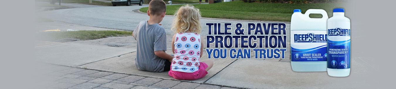 deepshield tiles and pavers protection billboard