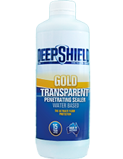 gold transparent penetrating sealer 1 litre